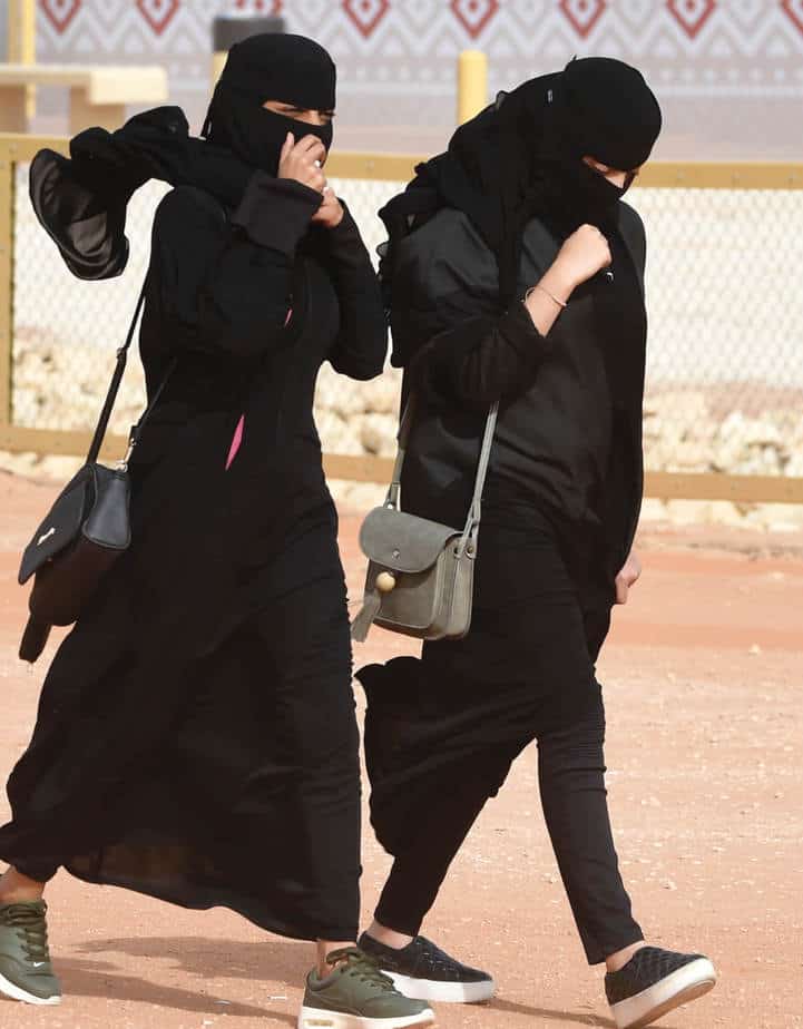 Veil lifts for Saudi women