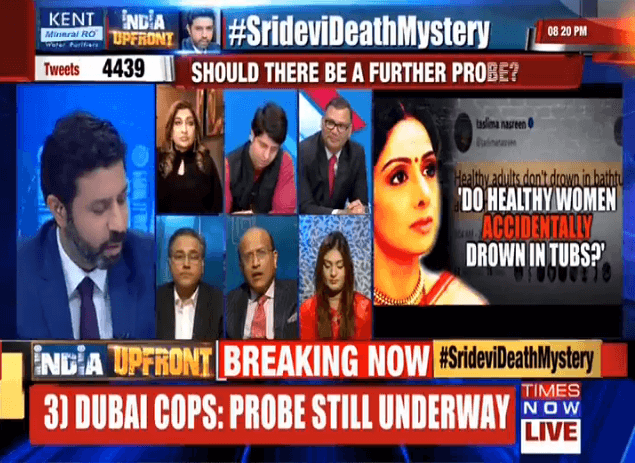 Sridevi — Death by Media