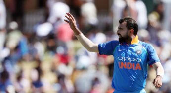 Mohammed Shami’s five wickets restrict New Zealand to 273