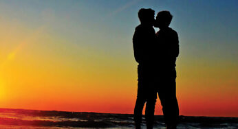 Under the blue skies