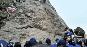 Between a rock and a hard climb