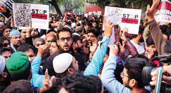 Peaceful protests, violent reaction