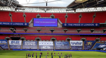 Virtual cheers, empty stands