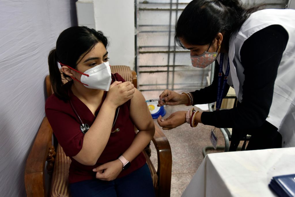 Only half of those vaccinated in Delhi return for round 2