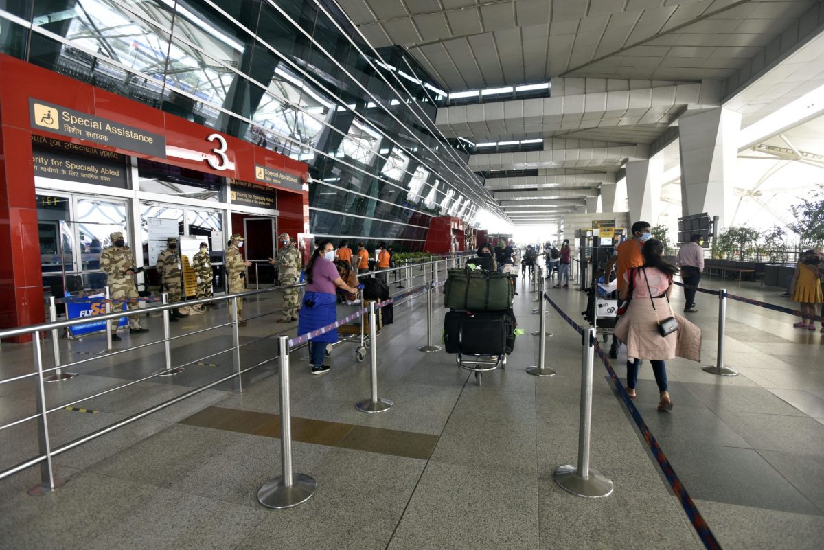 Two passengers held for ‘nuclear bomb’ threat at Delhi airport