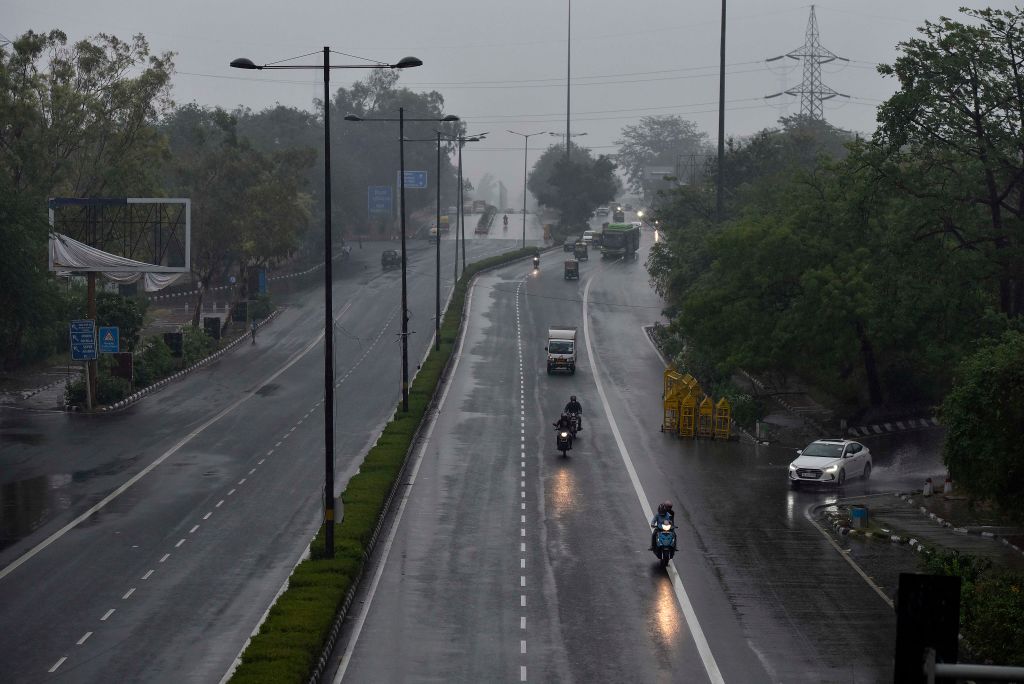 Highest-ever rainfall in 24 hours May in Delhi