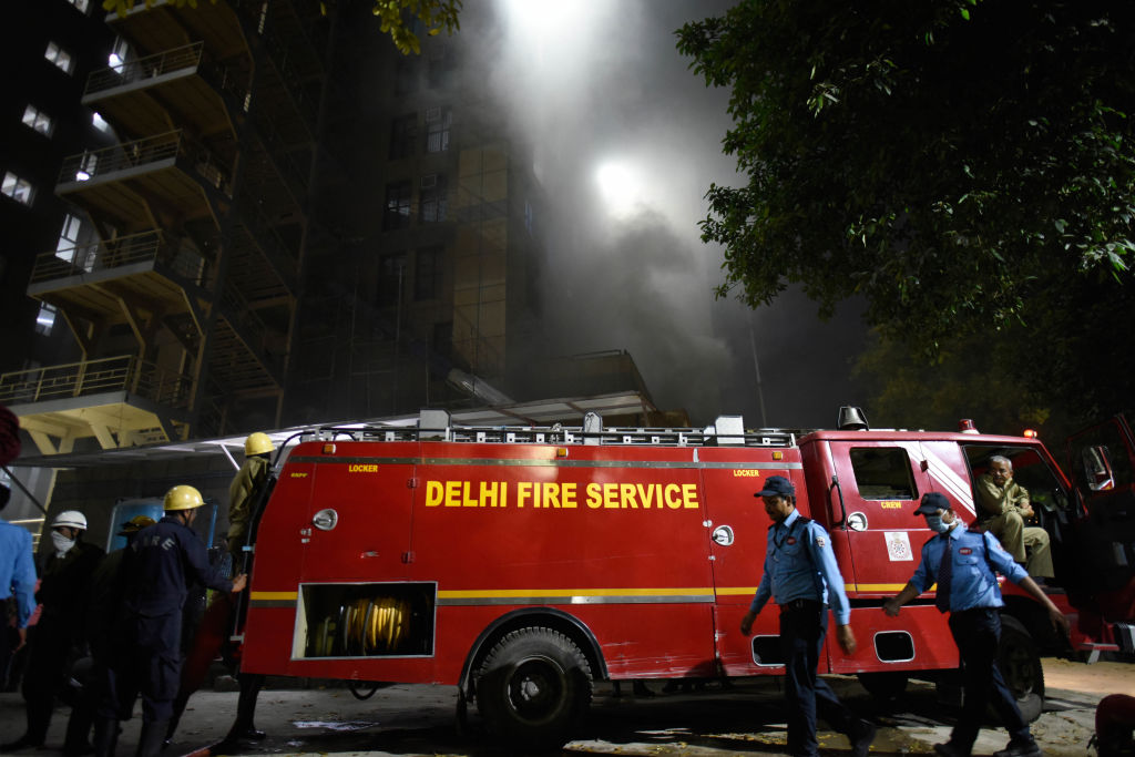 Fire at chemical factory in Delhi, 5 firefighters hospitalised