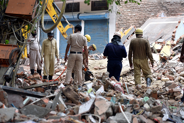 Delhi: 2 teens killed as building collapses in Sabzi Mandi area, rescue operations underway
