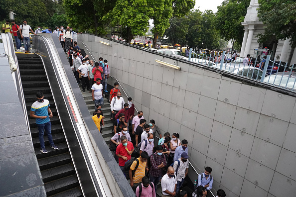 Long queues, and fear of Covid; metro travel gets tedious for Delhiites  