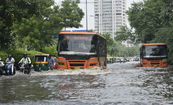 Yellow warning issued as heavy rains, water logging plague Delhi