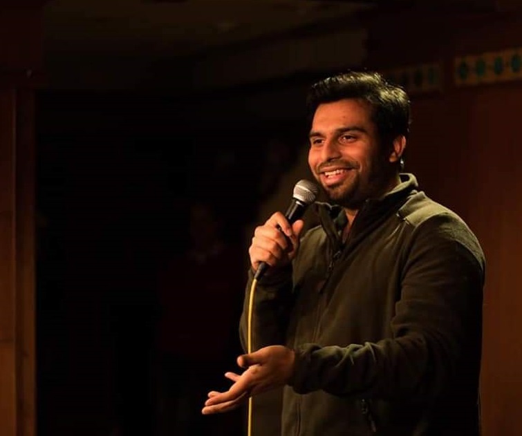 Arpan Khosla has also performed in Dubai and prefers dark comedy