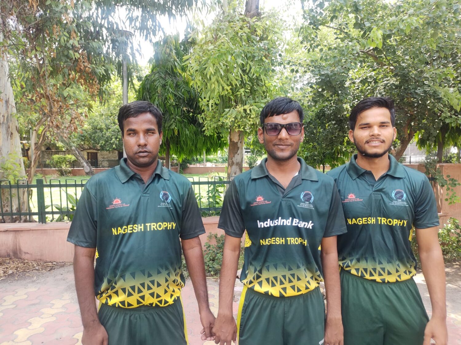 visually impaired cricketers