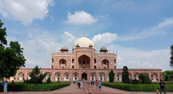 Humayun’s Tomb and its majesty on a sultry Delhi morning