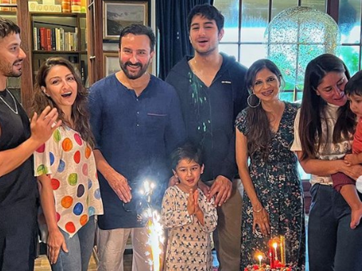 Saif Ali Khan turns 52: Actor’s birthday bash has his excited kids and an ecsatic Kareena