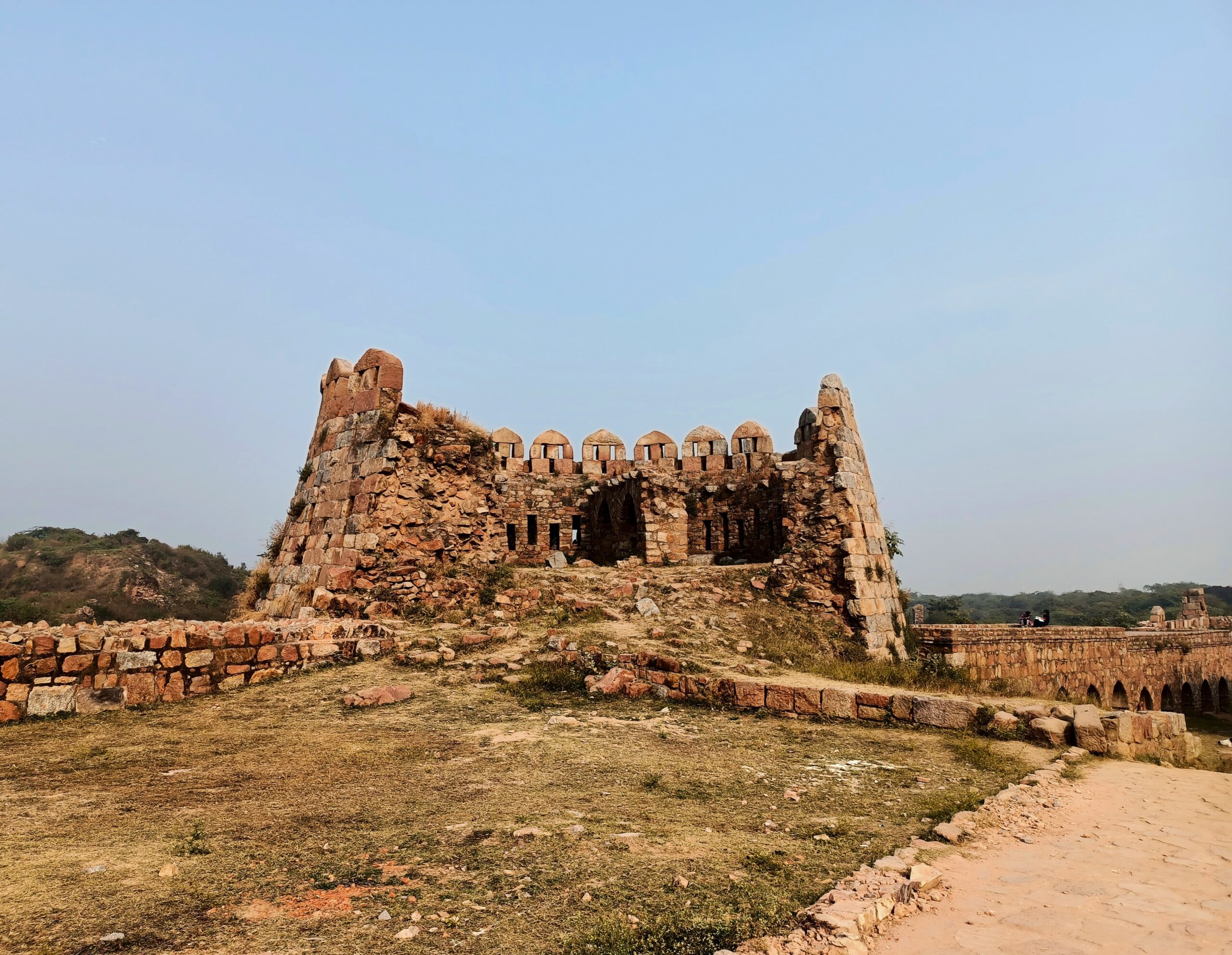 Restoration of waterbodies near Tughlaqabad Fort undertaken by Jamia Hamdard