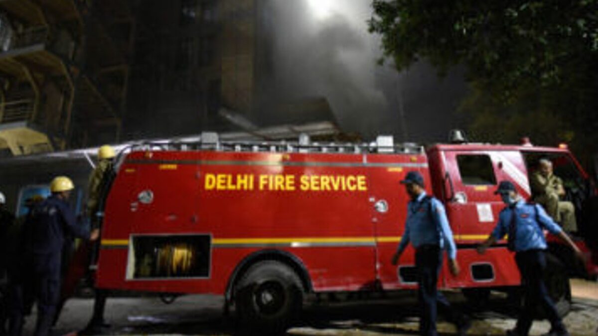 Infant among four killed in blaze at Delhi’s Shahdara