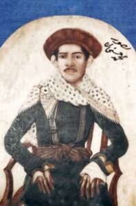 Nawab Muhammad Hassan Khan Rashki's miniature portrait painted on ivory (Credit : Doolighat Archives)