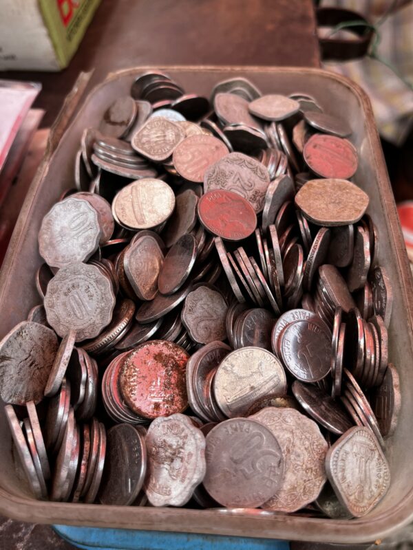 A treasure trove of antique coins