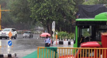 Traffic movement in Delhi and Gurugram affected due to heavy rain