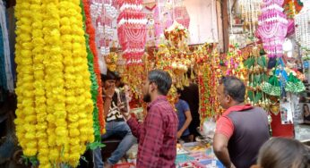 Rise from hiatus: The bustling Diwali crowd is back in Sadar Bazaar