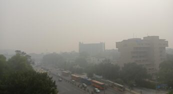 Visibility, air quality drop as dust-raising winds sweep Delhi