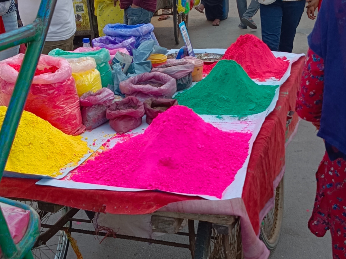 Holi hai! Delhi wrapped in colours