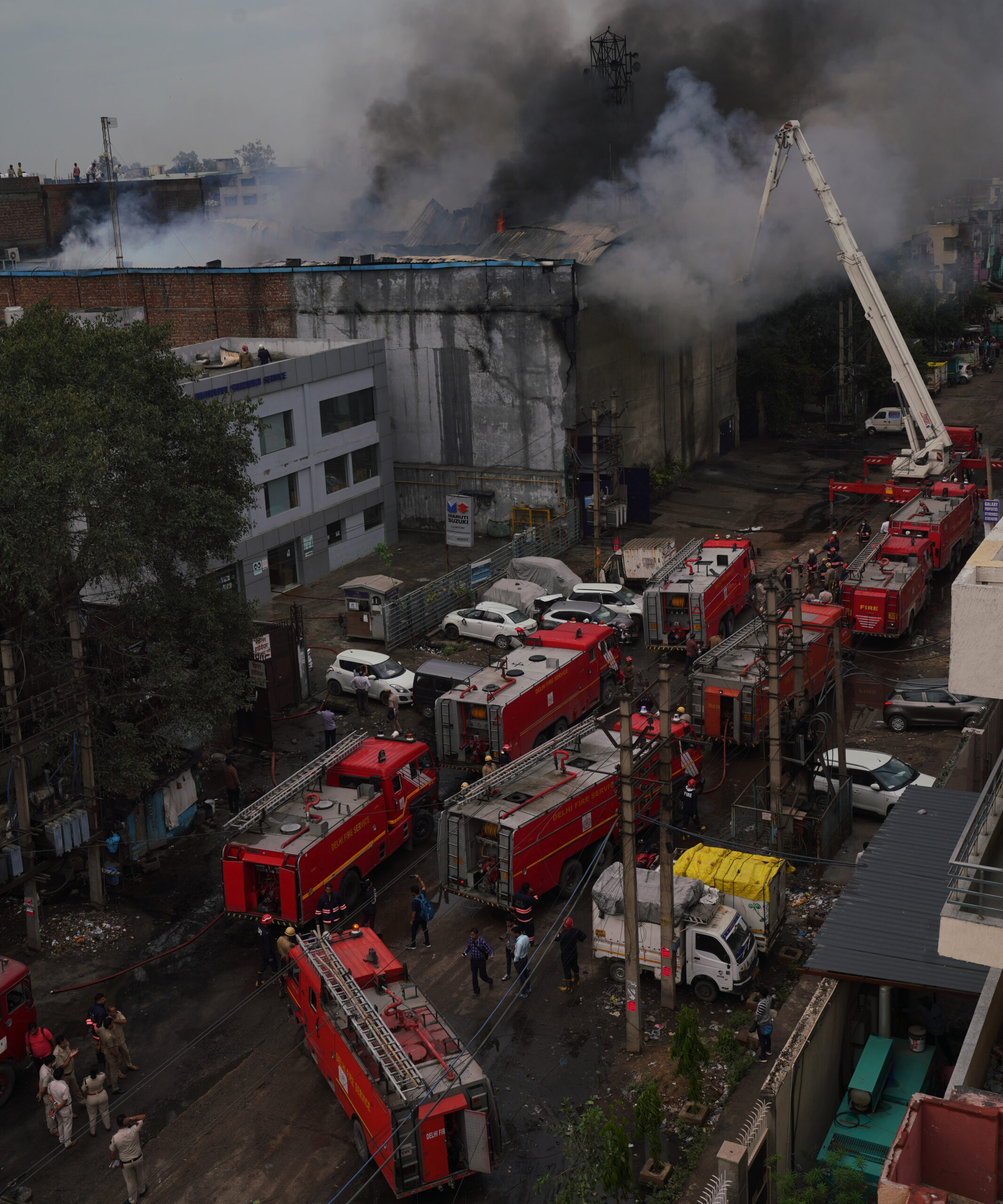 Fire kills five a day in Delhi