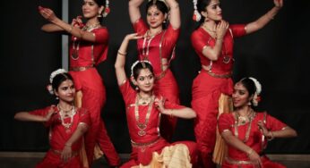 Stage set for Bharatnatyam