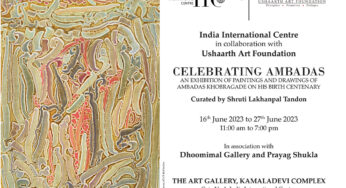 Celebrating Ambadas: An art exhibition