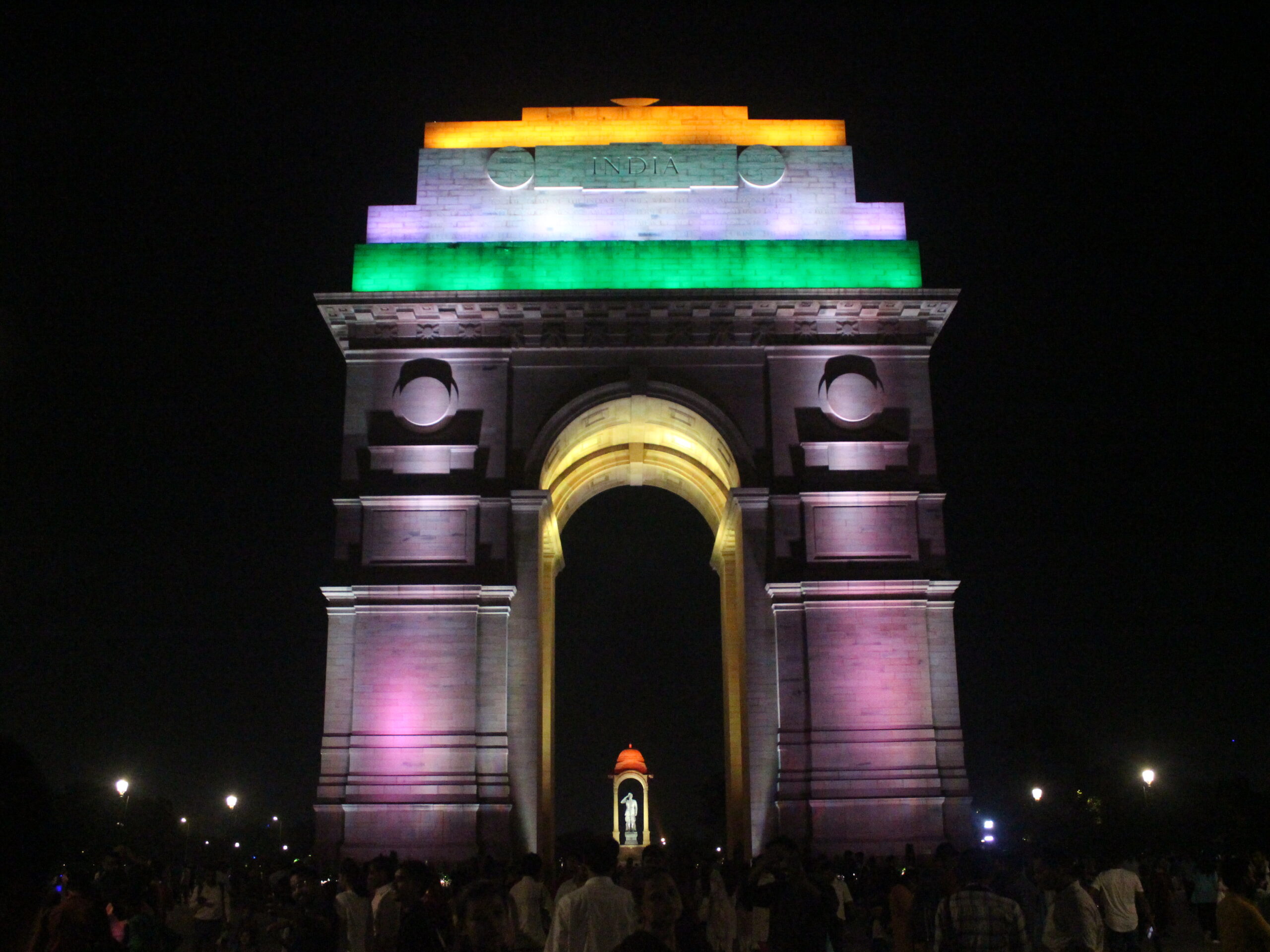 Independence Day: Monuments awash in colours of the nation