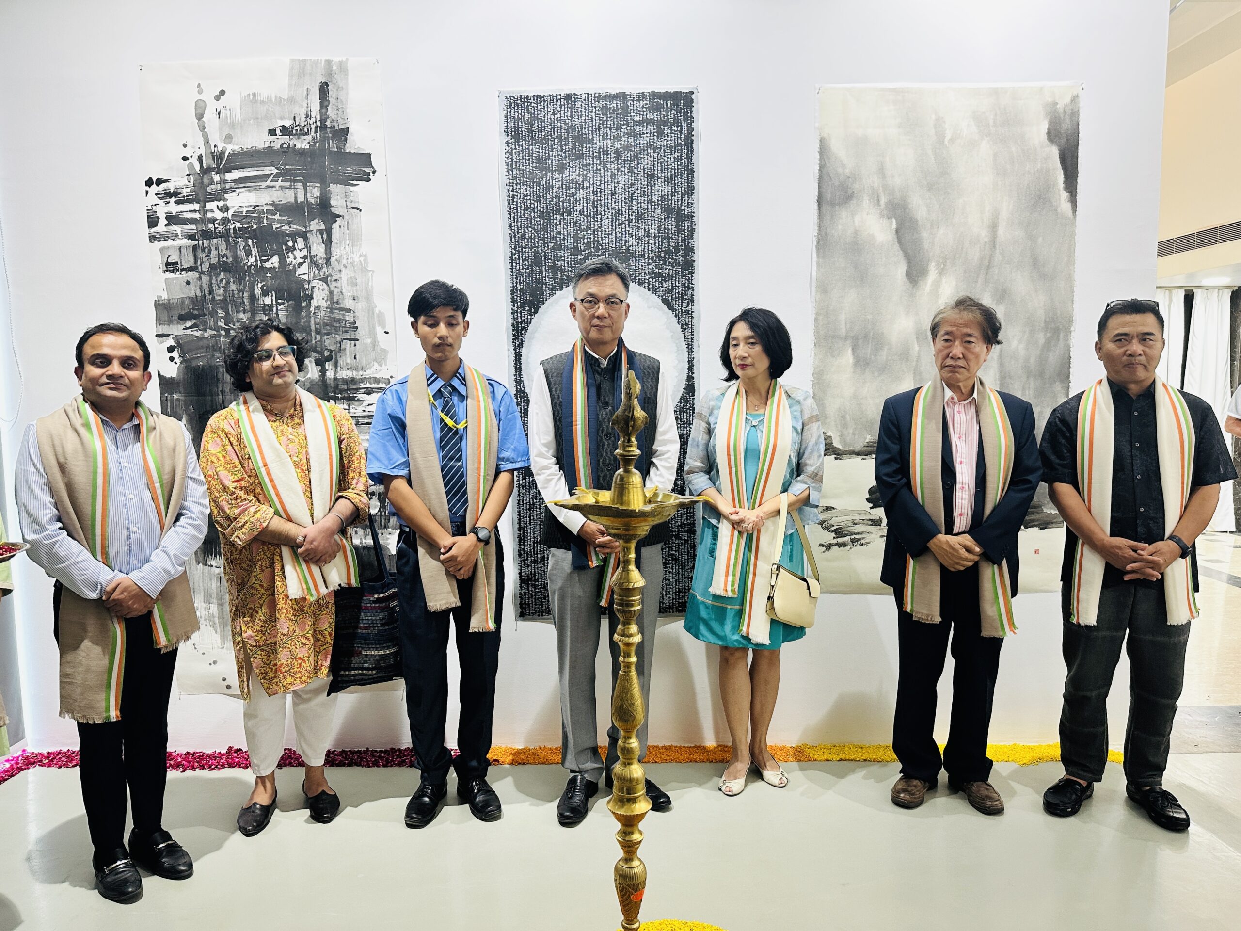 Korean Ink Wash Paintings Exhibition Starts in Delhi