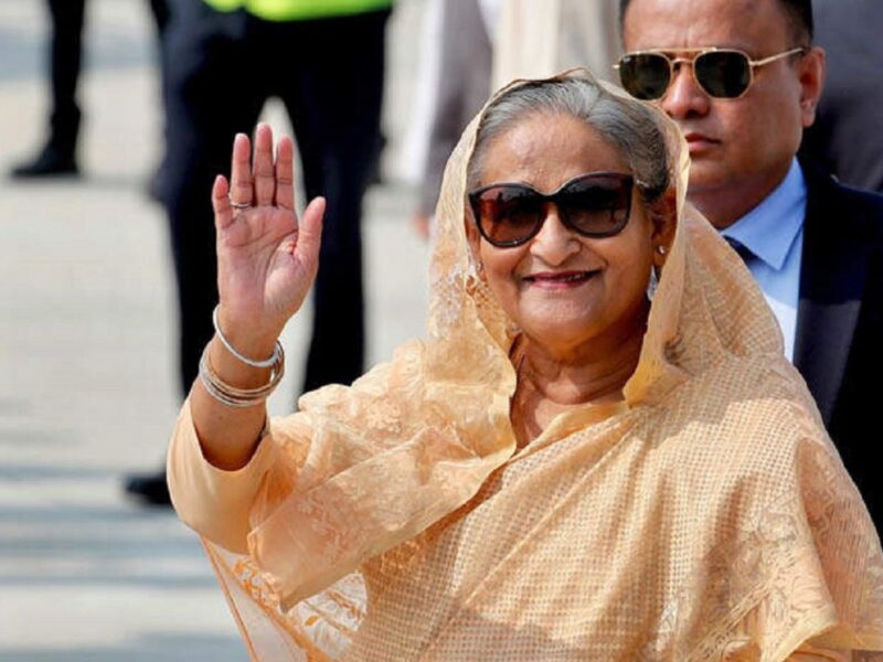 Sheikh Hasina to stay in Delhi ‘for a short duration’, her son says