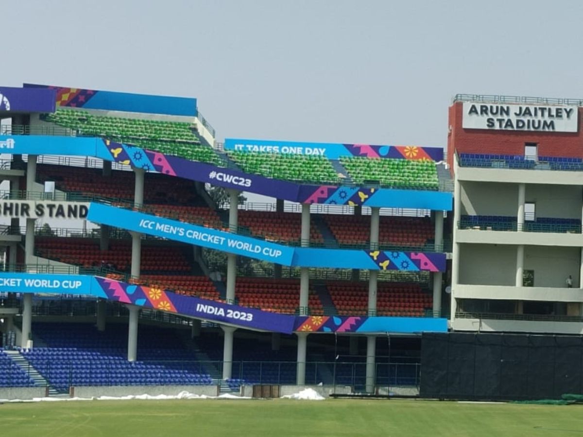 World Cup: Ground covering in 7 minutes, special facilities for women, kids at Arun Jaitley Stadium