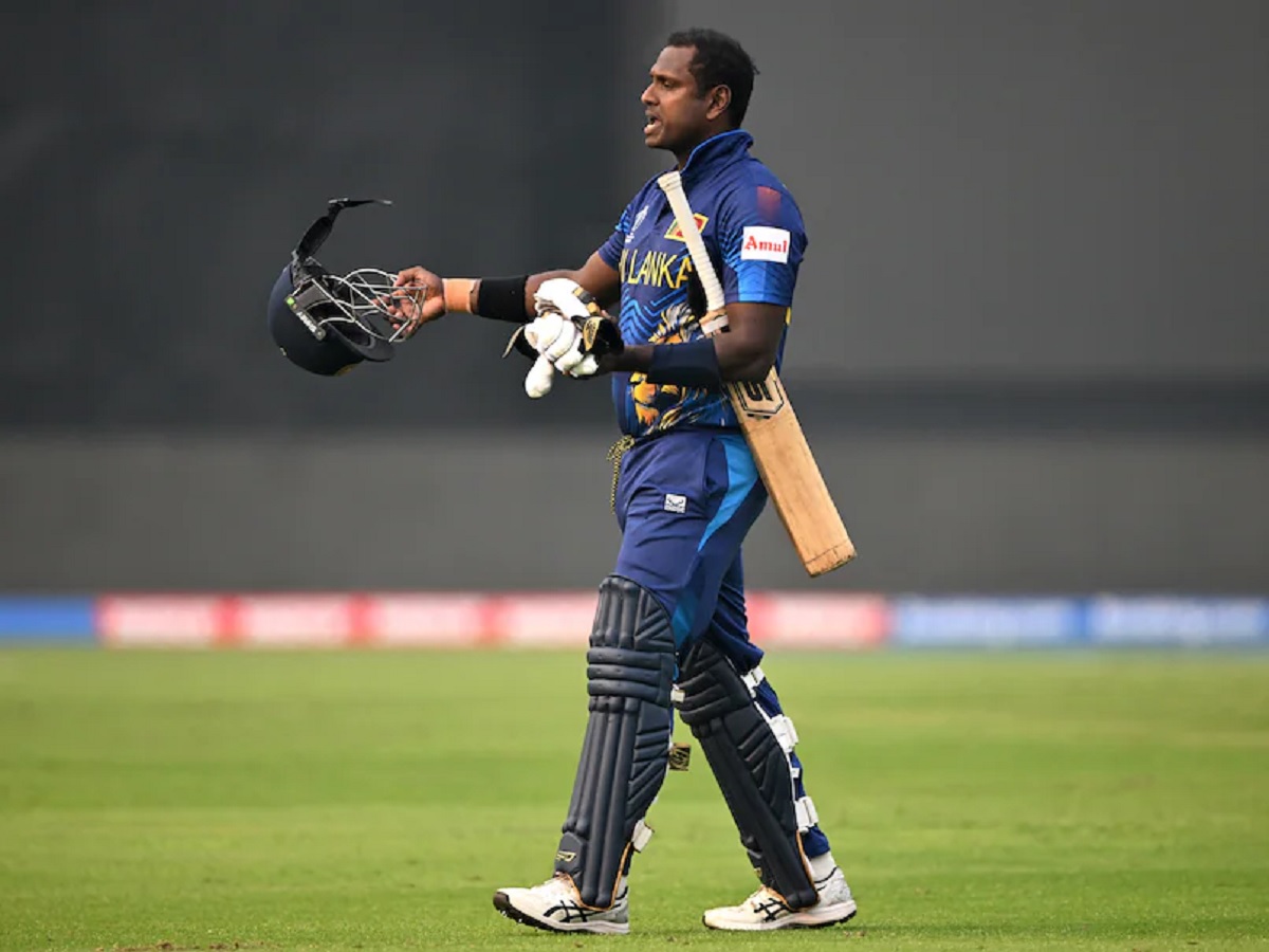 World Cup: Angelo Mathews dismissed Timed Out, a first in 146 years of international cricket