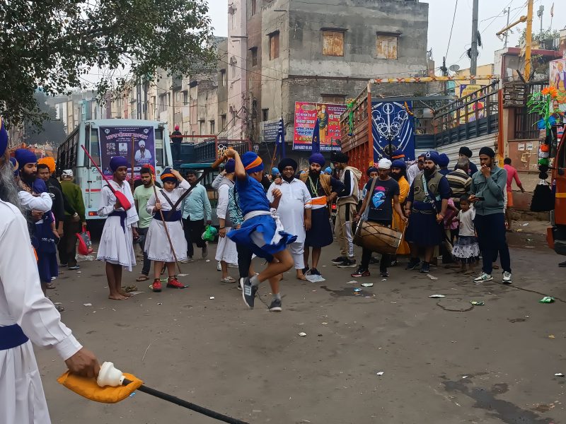 Guru Nanak Jayanti: Nagar Kirtan Shines with Gatka Skills