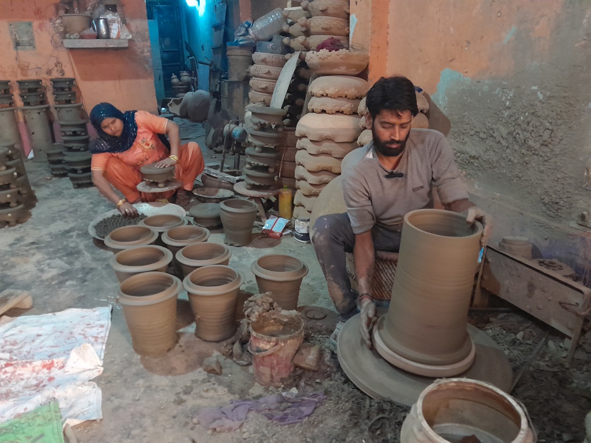 Not a happy Diwali for potters