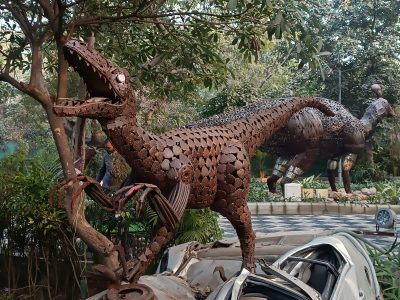 Delhi’s Jurassic Park captivates children