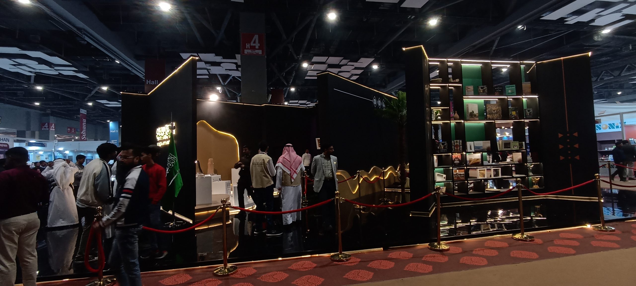 Gateway to Middle-East: Saudi Arabia enclosure at the World Book Fair