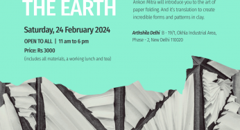 Ankon Mitra’s ‘Folding the Earth’ at Arthshila