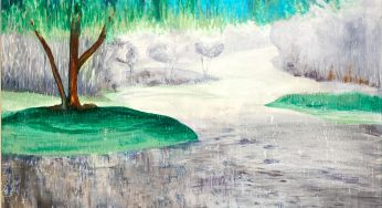 Water-the bliss: A solo painting exhibition by Shikha Setia