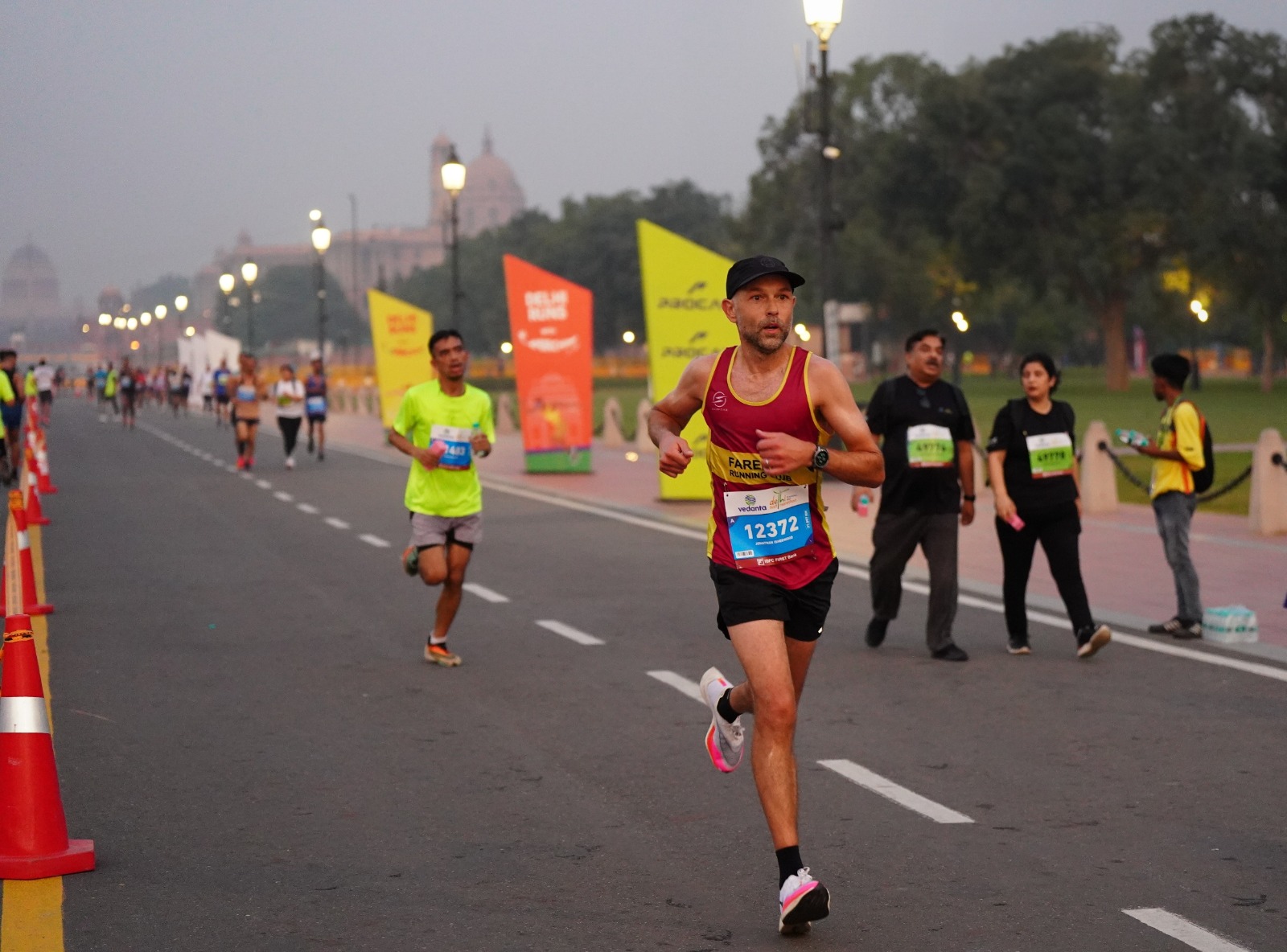 British govt official in Delhi beats pollution with indoor training for marathon