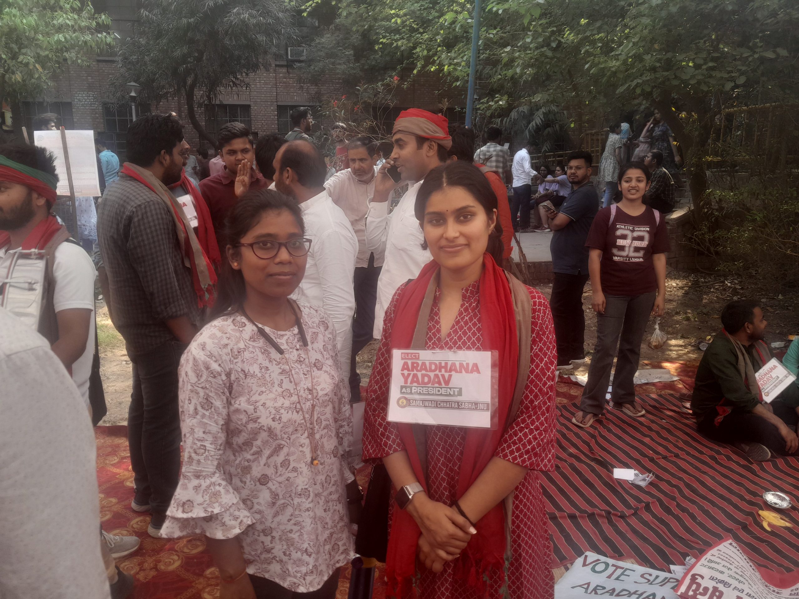 JNUSU Election: Students cast vote in large numbers