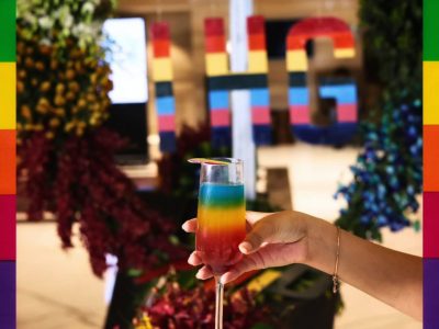 Sipping on Pride! Special rainbow drinks light up the Capital's restaurants
