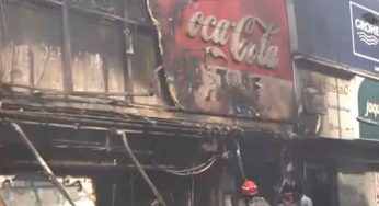 Delhi: 5 shops gutted as massive fire breaks out at Vasant Vihar