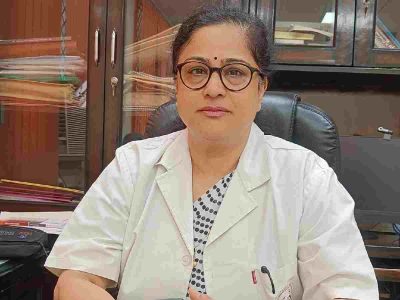 Dr Sujata Sarabahi, Head of the Department of Burns, Plastic, and Maxillofacial Surgery at Safdarjung Hospital