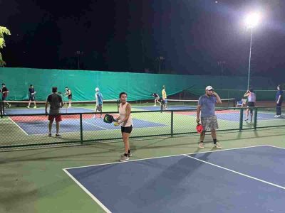 Pickleball: There is also a growing participation of women at the Rebound Ace Academy, where players of different age-groups play