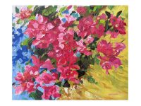 Colours and petals: Monami’s exhibition on flowers