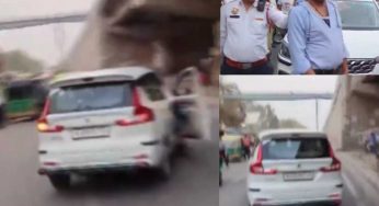 WATCH | Haryana: Drunken driver drags traffic cop in Faridabad