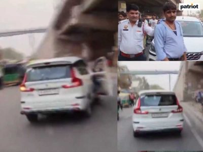 WATCH | Haryana: Drunken driver drags traffic cop in Faridabad