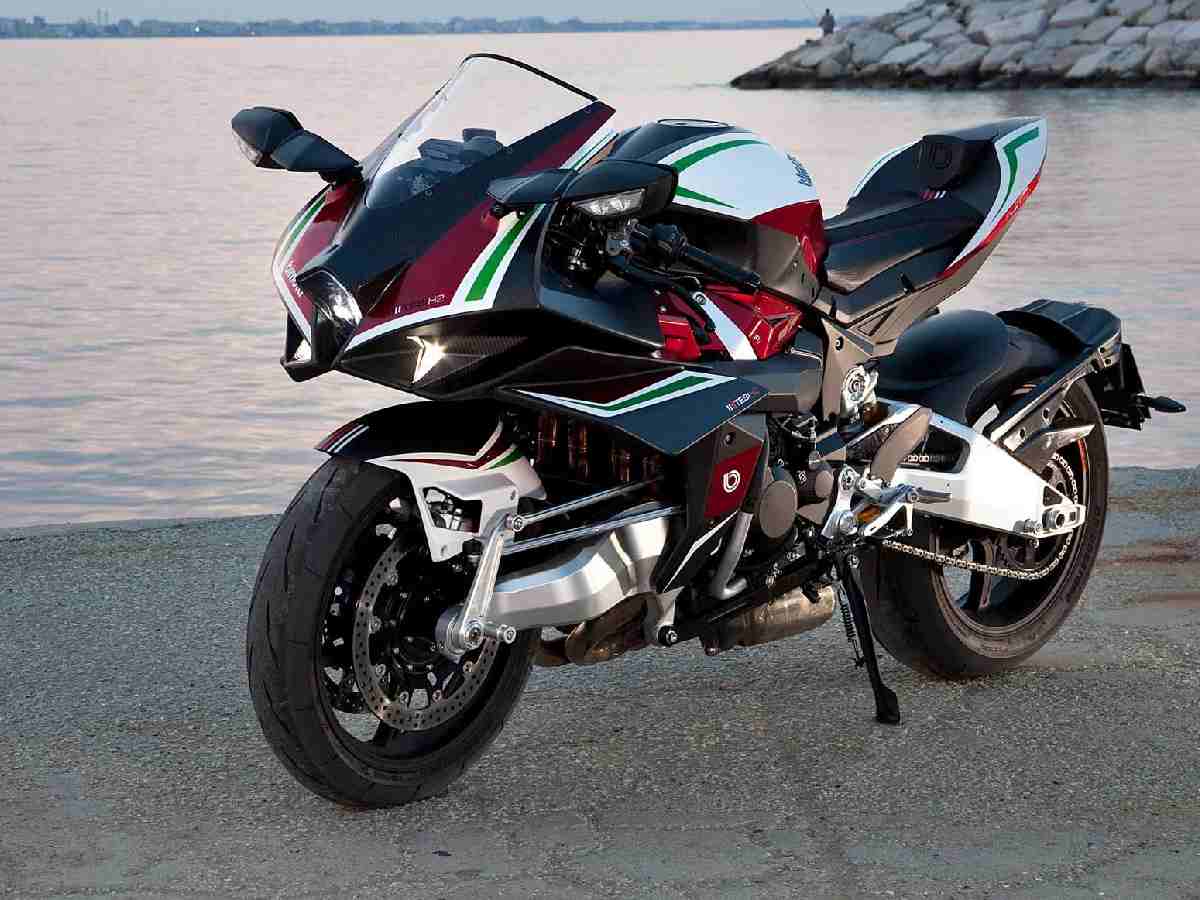 Bimota Tesi H2 - Combining Bimota's innovative engineering with Kawasaki's H2 engine, it offers a unique and high-performance riding experience.